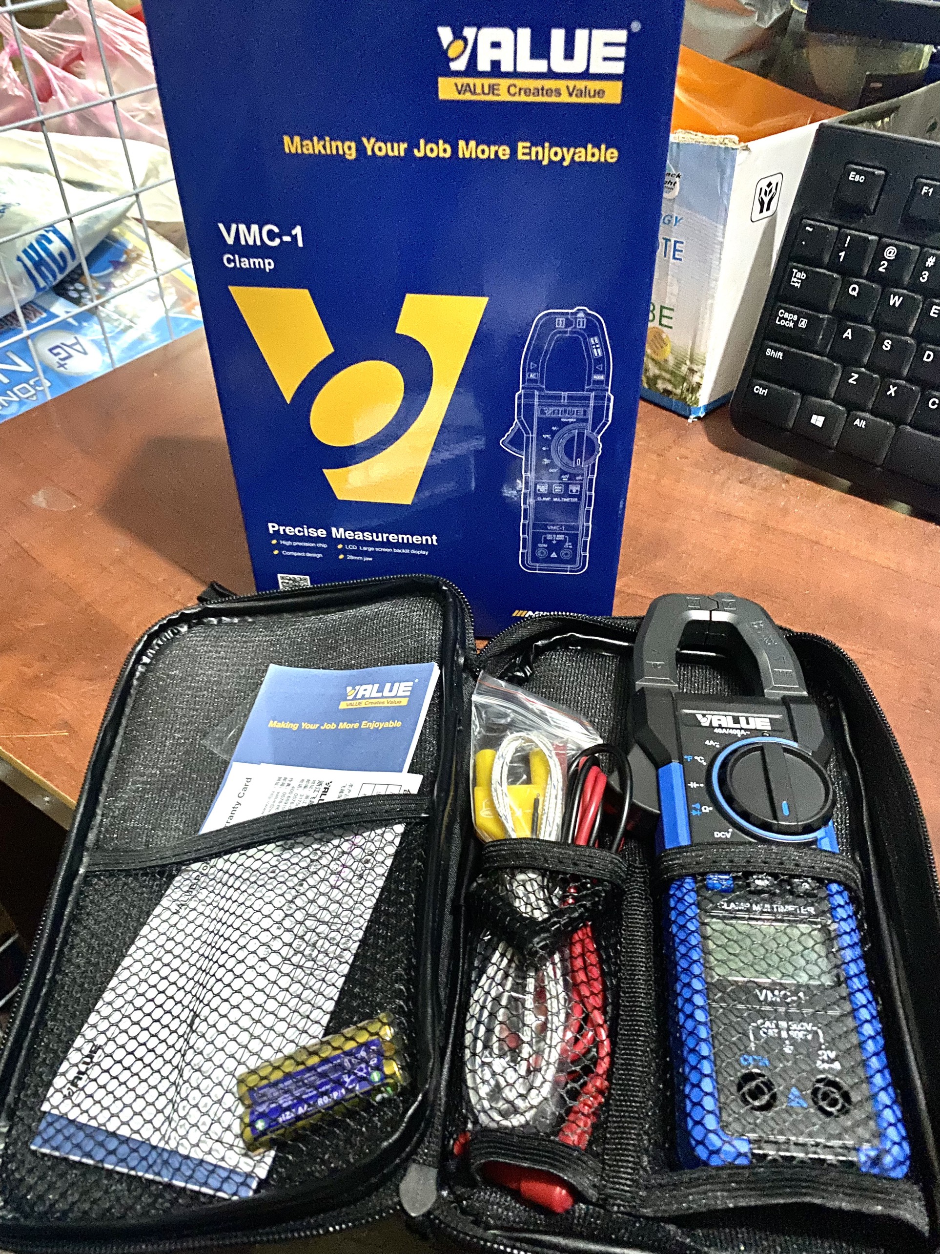Đồng hồ Ampe kìm cao cấp Value cao cấp VMC-1
