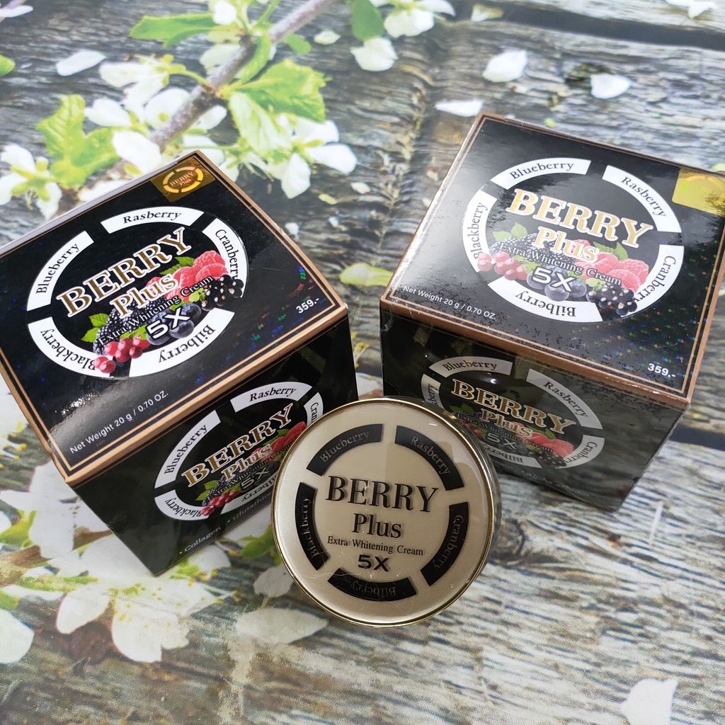 [Chính Hãng] Kem Berry Plus 5X Thái