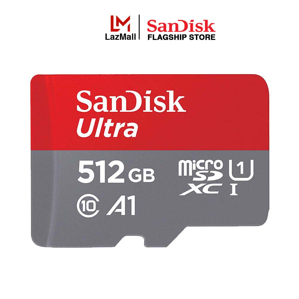 Thẻ nhớ MicroSDXC SanDisk Ultra A1 512GB 150MB s SDSQUAC-512G-GN6MN