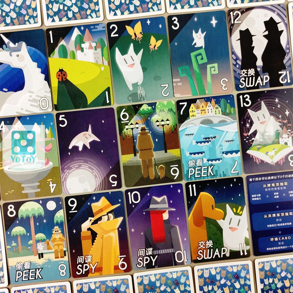 Trò chơi thẻ bài CABO boardgame đấu trí siêu hấp dẫn