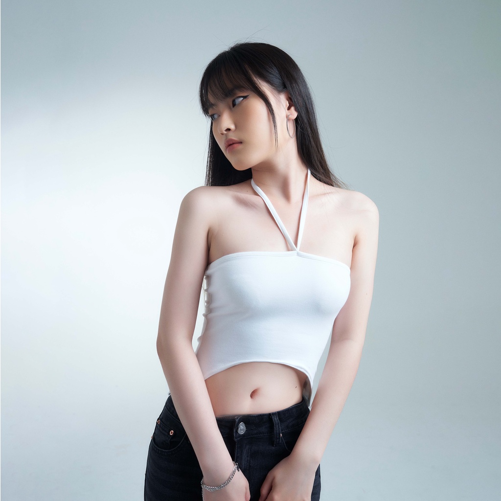 Áo Croptop PRADIES Halterneck