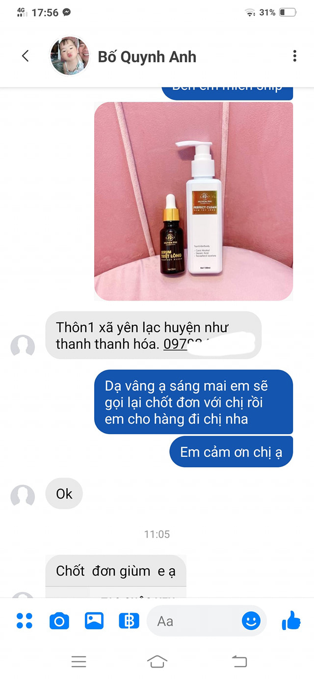 (Combo 1 kem tẩy lông tặng 1 serum triệt lông)Kem tẩy Lông Huyền Phi