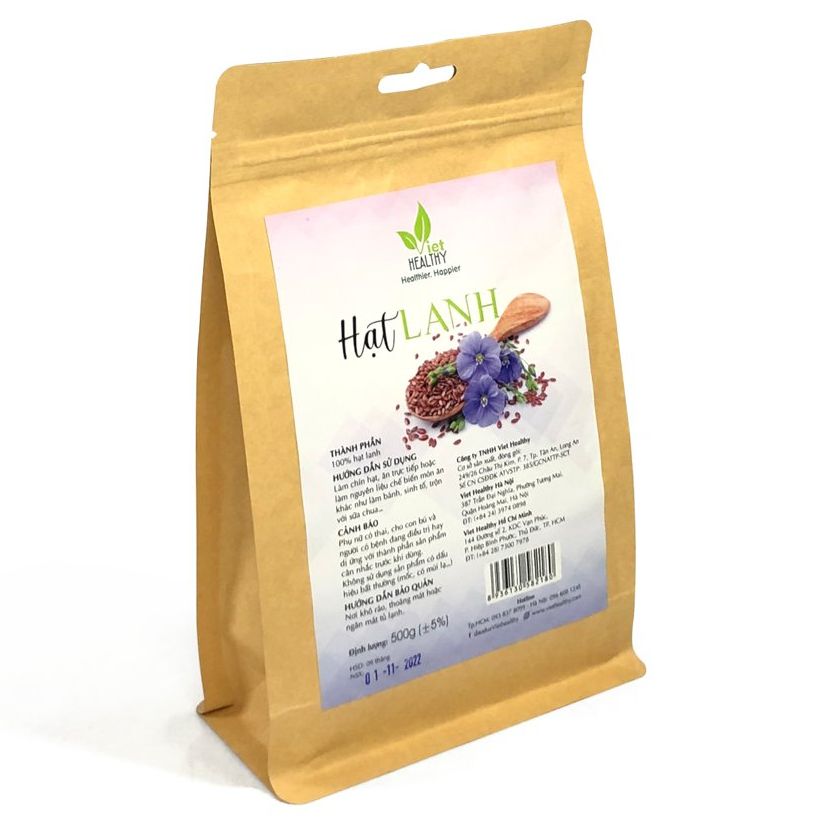 Hạt lanh túi 500gr VietHealthy