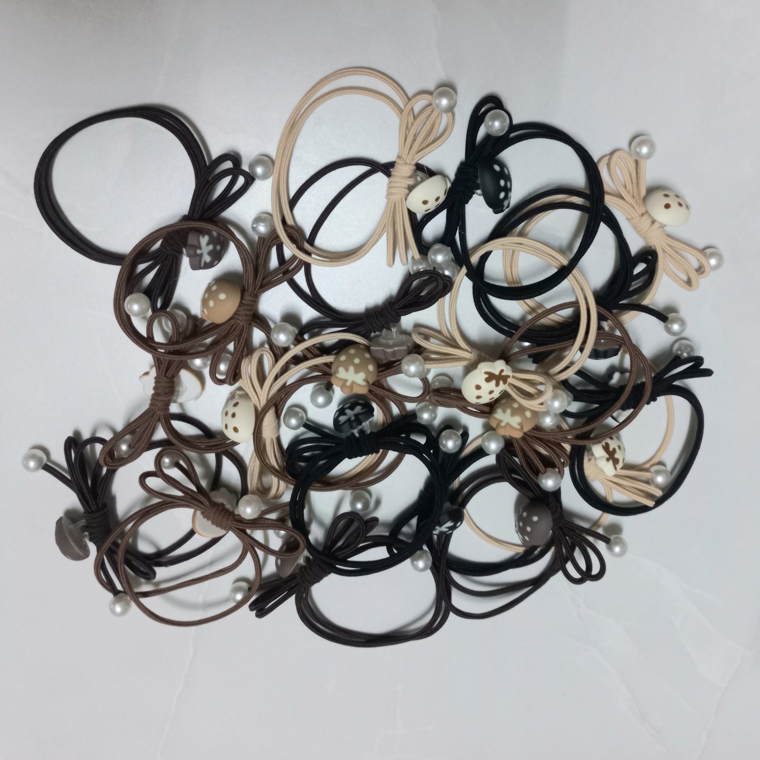 Dây buộc tóc , dây cột tóc co giãn dày dặn, kiểu dáng đơn giản dễ thương