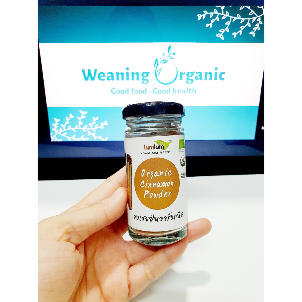 Bột gia vị hữu cơ (Tỏi/Hành/Quế/Cari/Nghệ/Gừng/Lá chanh/Riềng/Sả/Ớt/Tiêu) LumLum & Jackie's