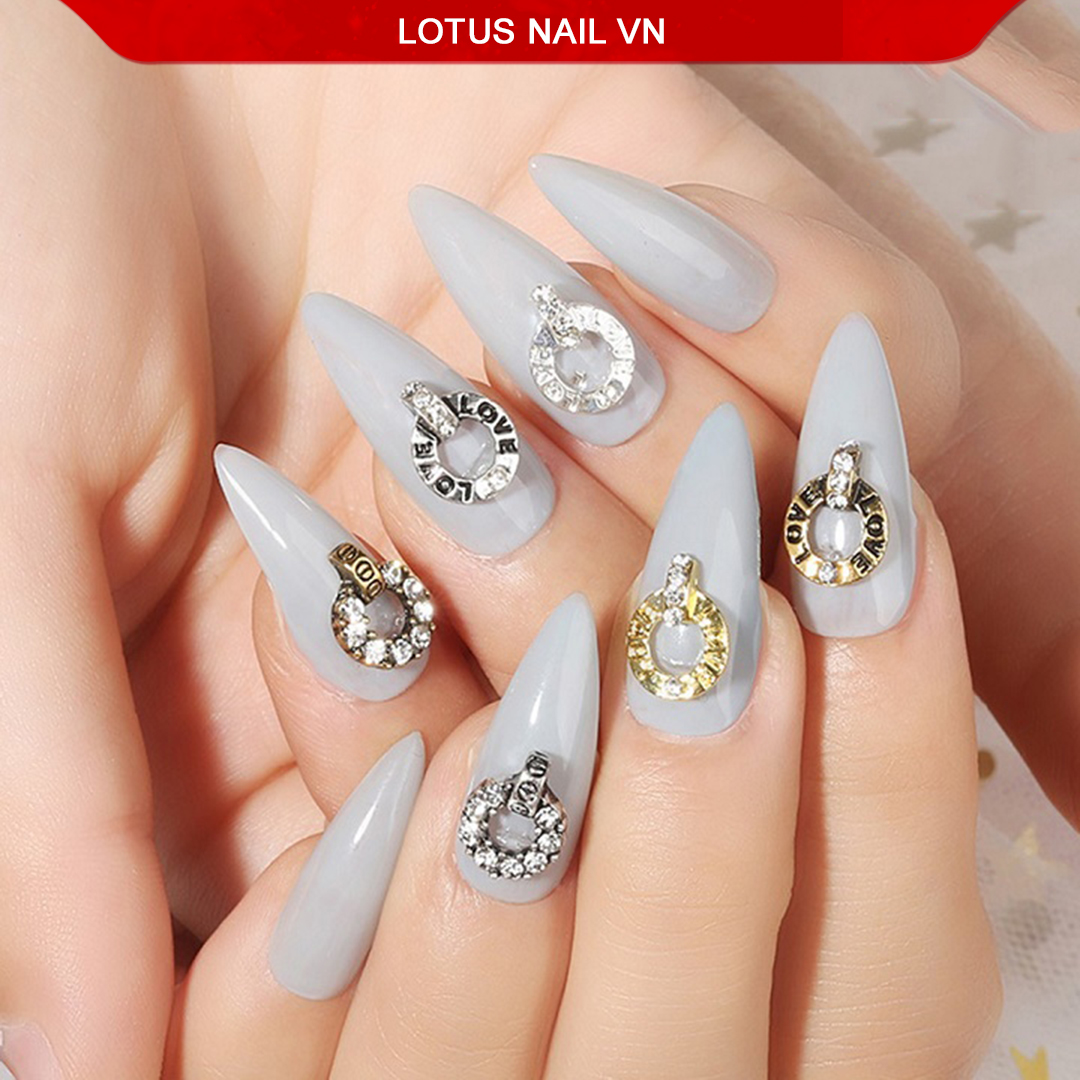 Charm nail, charm đá gắn móng hàng cao cấp bảng 2