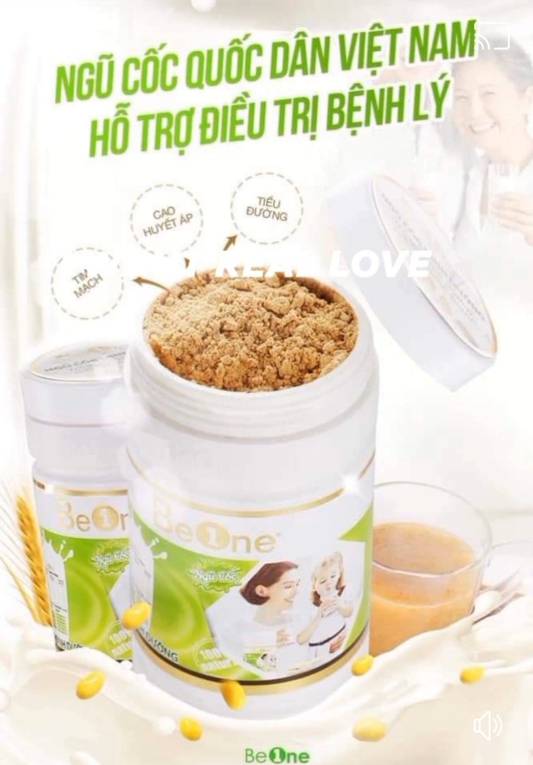 (Mẫu Mới, Date Mới) Ngũ Cốc Dinh Dưỡng Beone (Vị Truyền Thống Vani)
