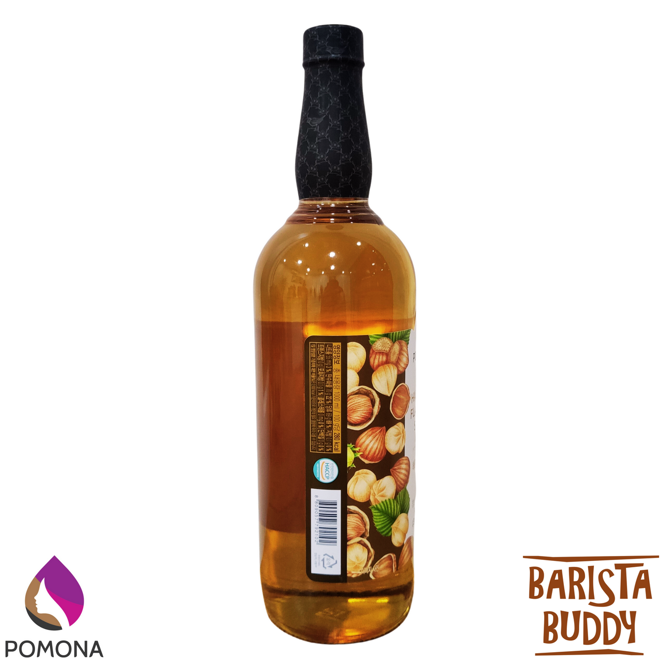 Siro pha chế cà phê Pomona vị hạt phỉ Hazelnut (Nguyên liệu pha chế)