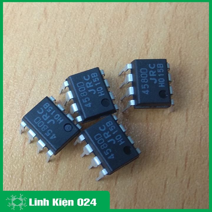 IC khuếch đại JRC4580 DIP8