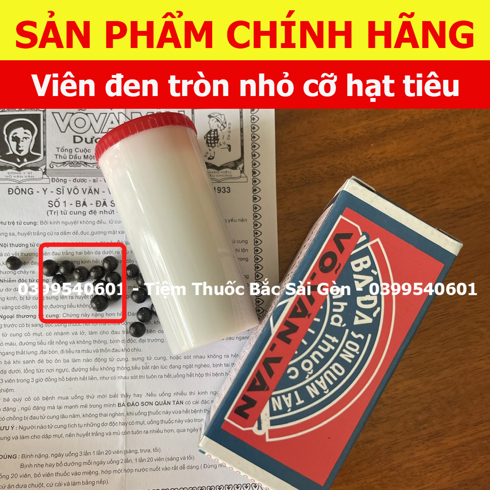 Bá Đã Sơn Quân Tán Võ Văn Vân - Hộp ~200 viên