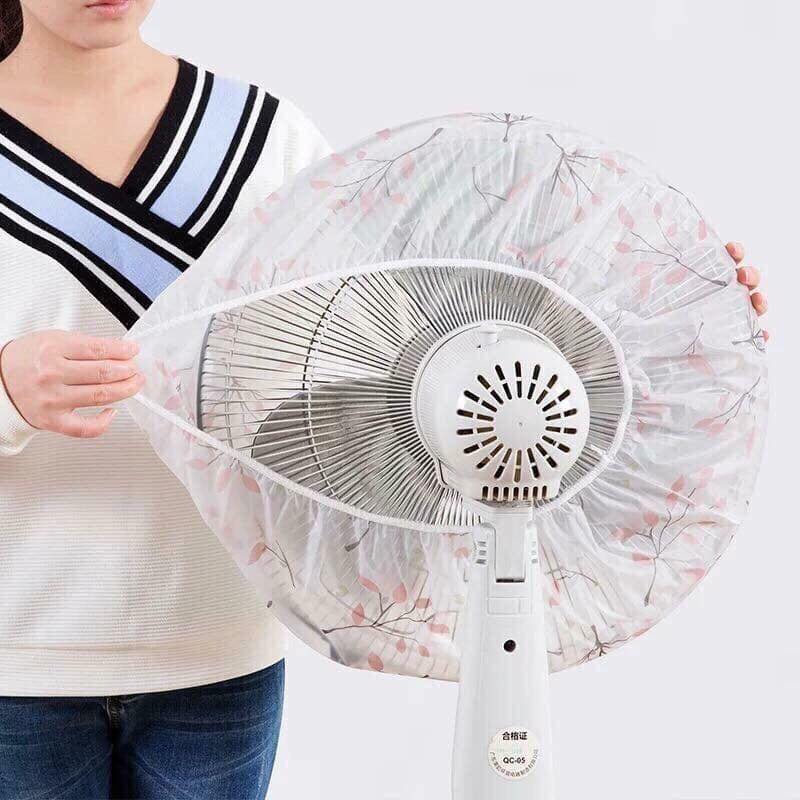 [ bán lẻ & combo ] Bọc quạt tránh bụi cất đi