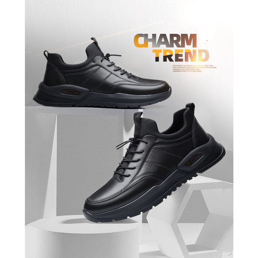 Giày Sneaker nam da cao cấp BN0111