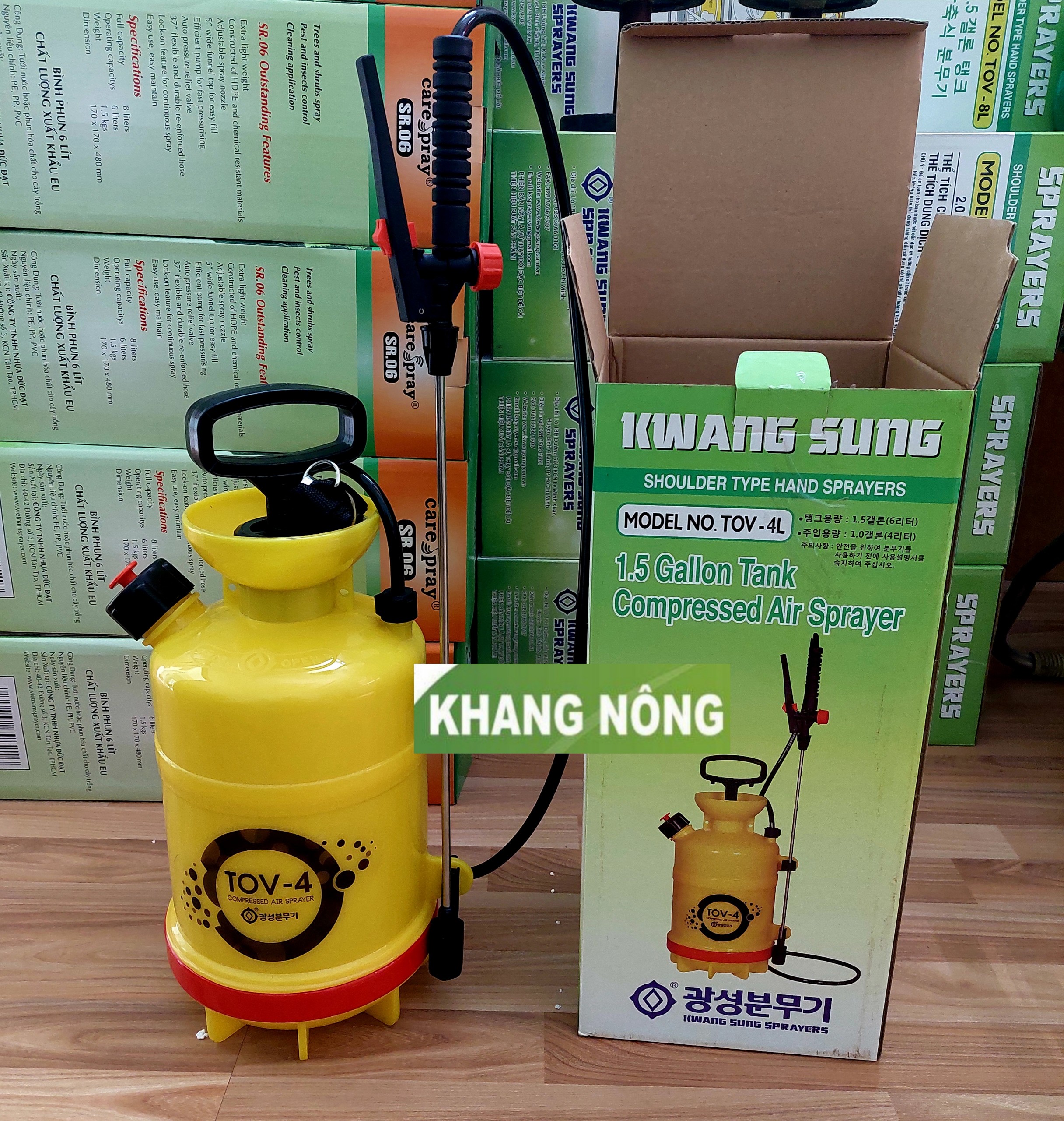 [HCM]Bình Xịt Hàn Quốc 4L tiện lợi