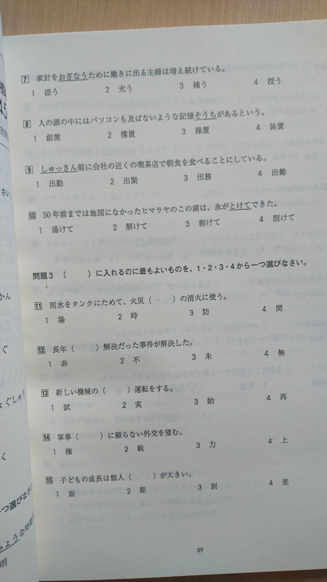 [HCM]Sách tiếng nhật Chokuzen Taisaku N2
