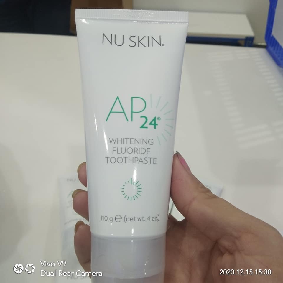 Kem đánh răng trắng sáng ap24 whitening fluoride toothpaste chính hãng - 7898