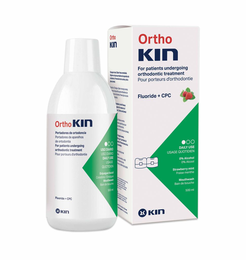 Nước súc miệng dành cho răng niềng Ortho KIN 500ml