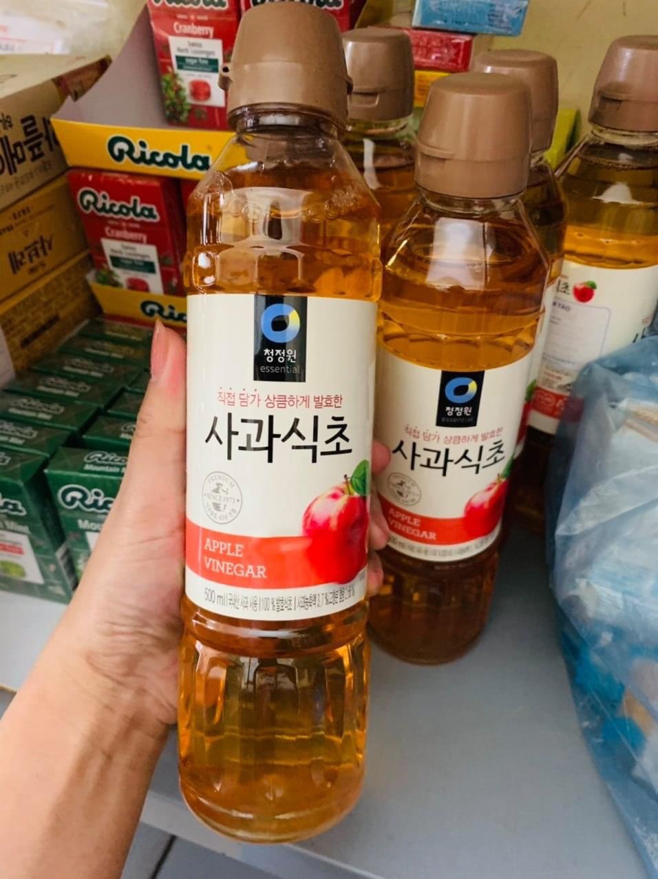 Dấm táo Deasang Hàn Quốc 500ml