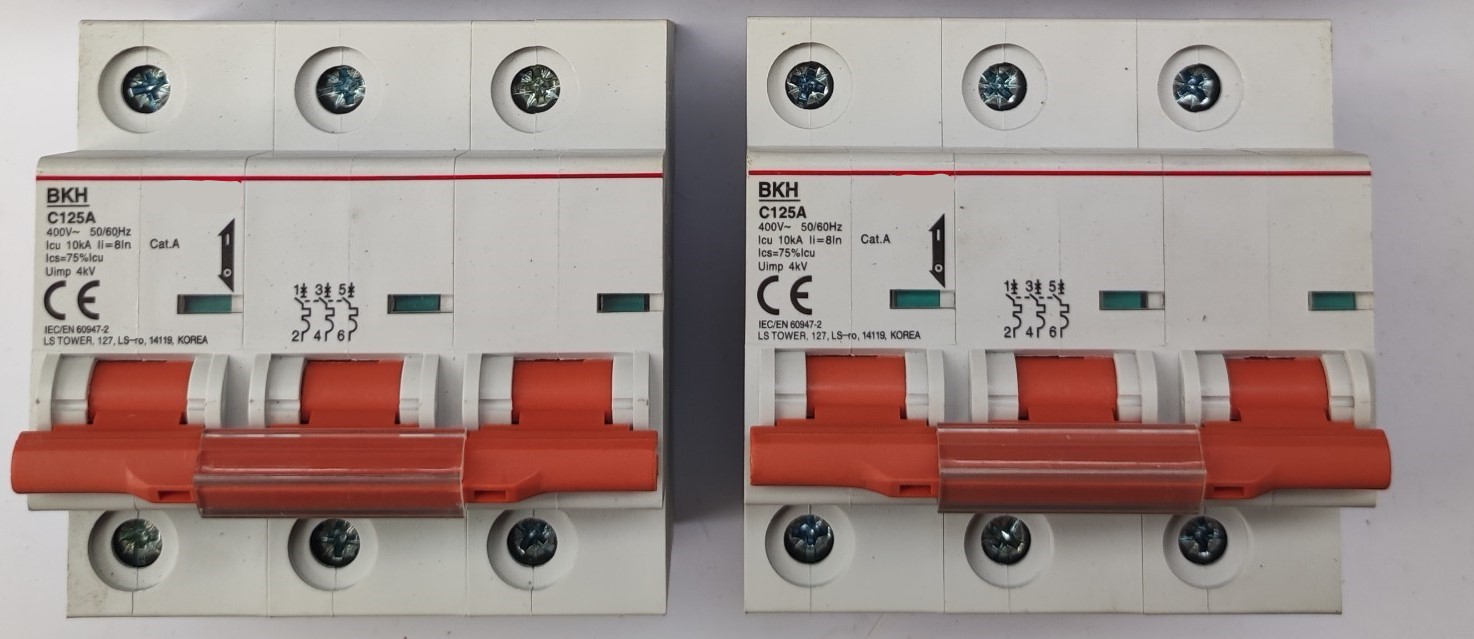 Cầu dao Aptomat MCB Delixi 3 pha 100A 3P