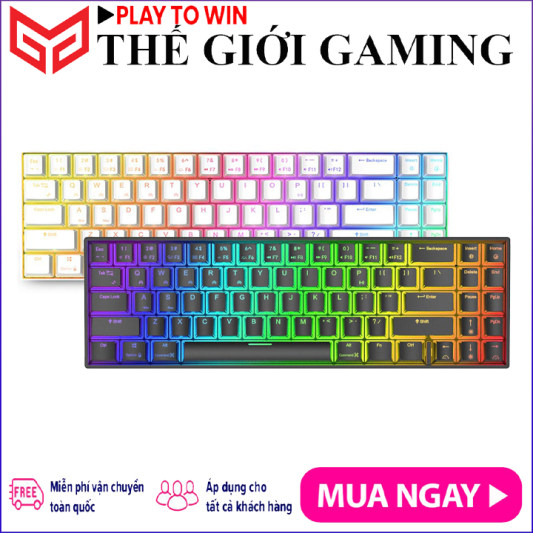 Mua ROYAL KLUDGE RK71 RGB | Bàn phím cơ không dây pin sạc 1000mAh kết nối giá sỉ 723130637_VNAMZ-3018624460