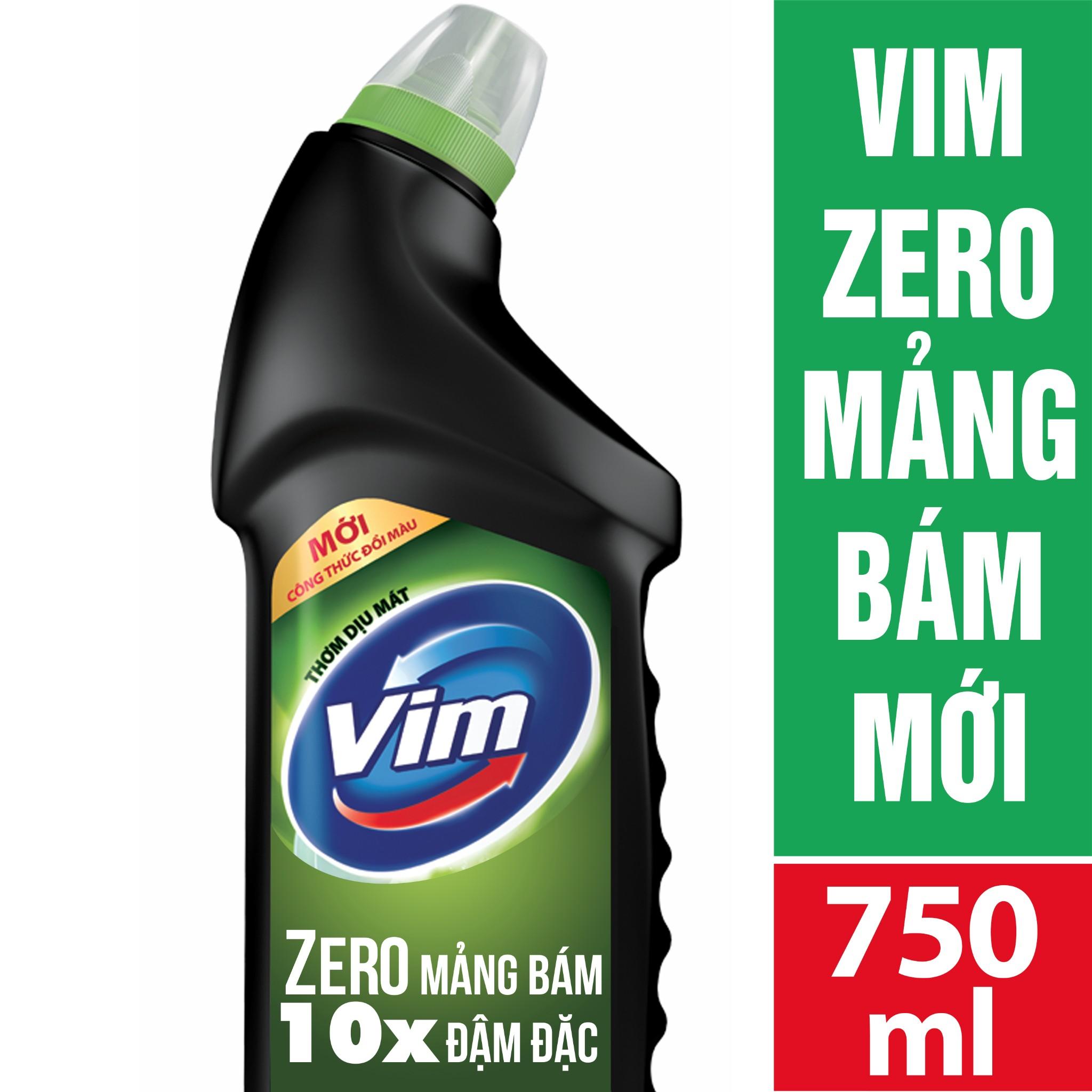 [HCM]Vim Zero tẩy bồn cầu chai 750ml
