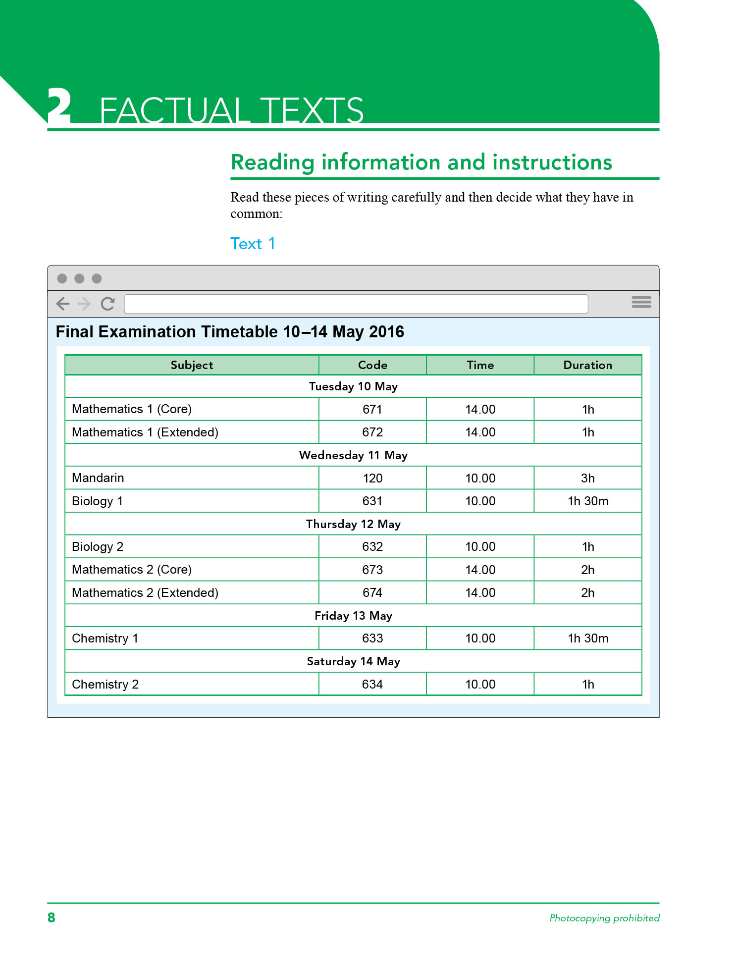 Cambridge O Level English
