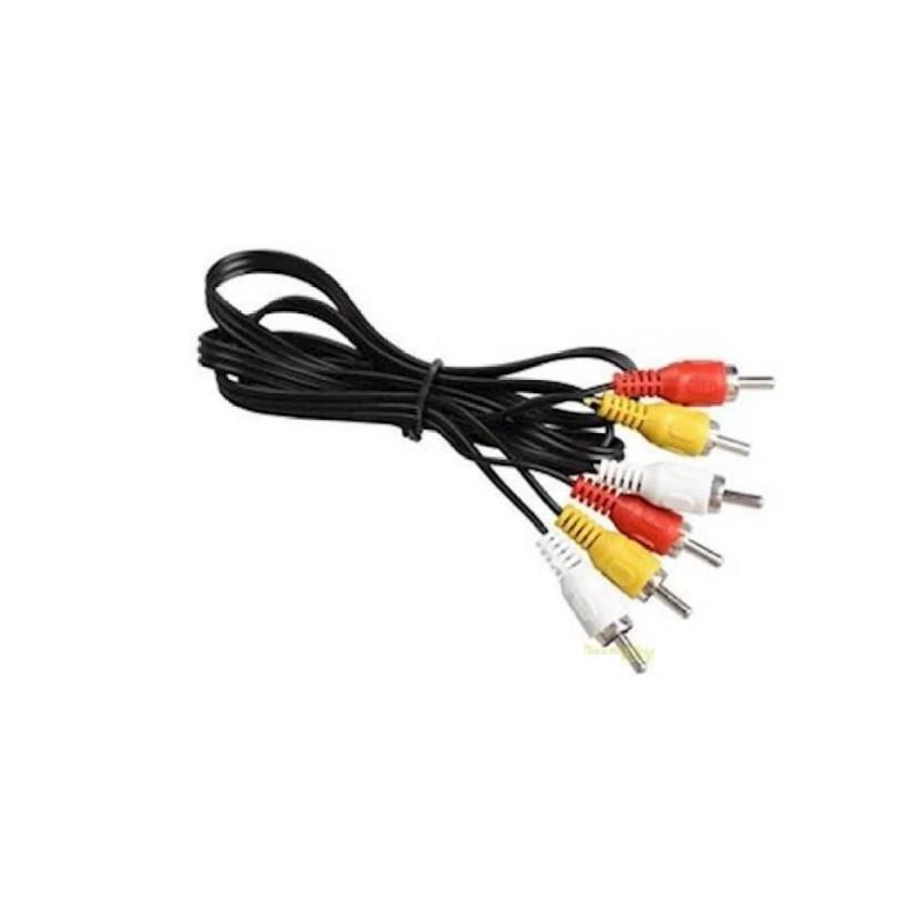(HCM) Cáp AV RCA dây AV 6 đầu hoa sen dài 3m
