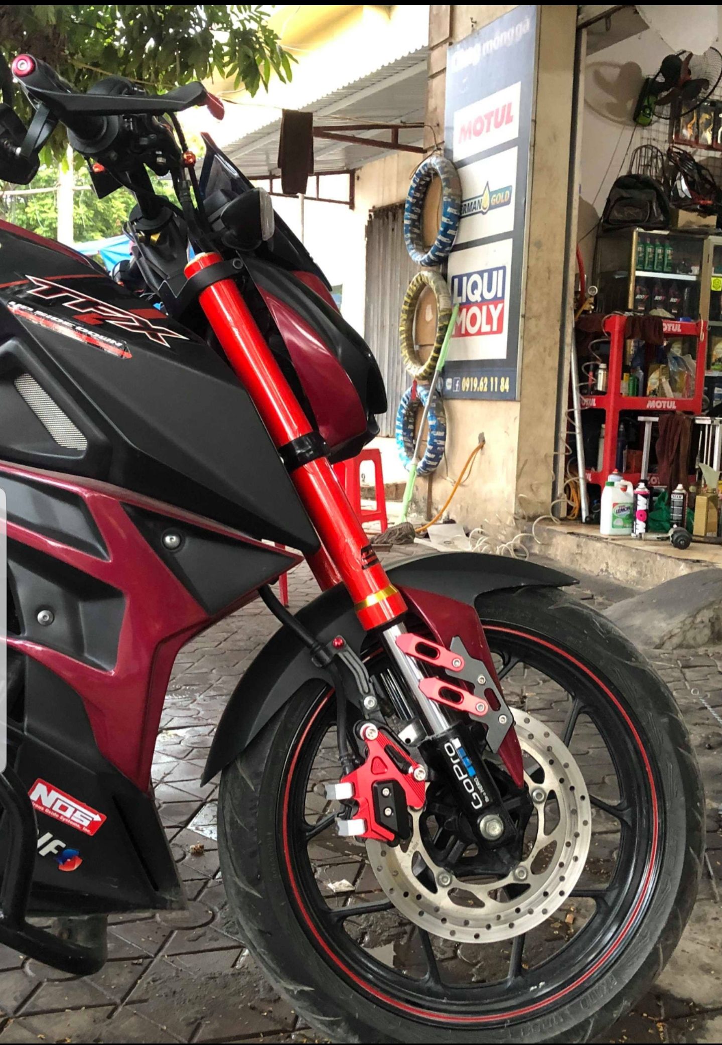 Bảo Vệ Ti Phuộc R15 v3 MT-15 TFX