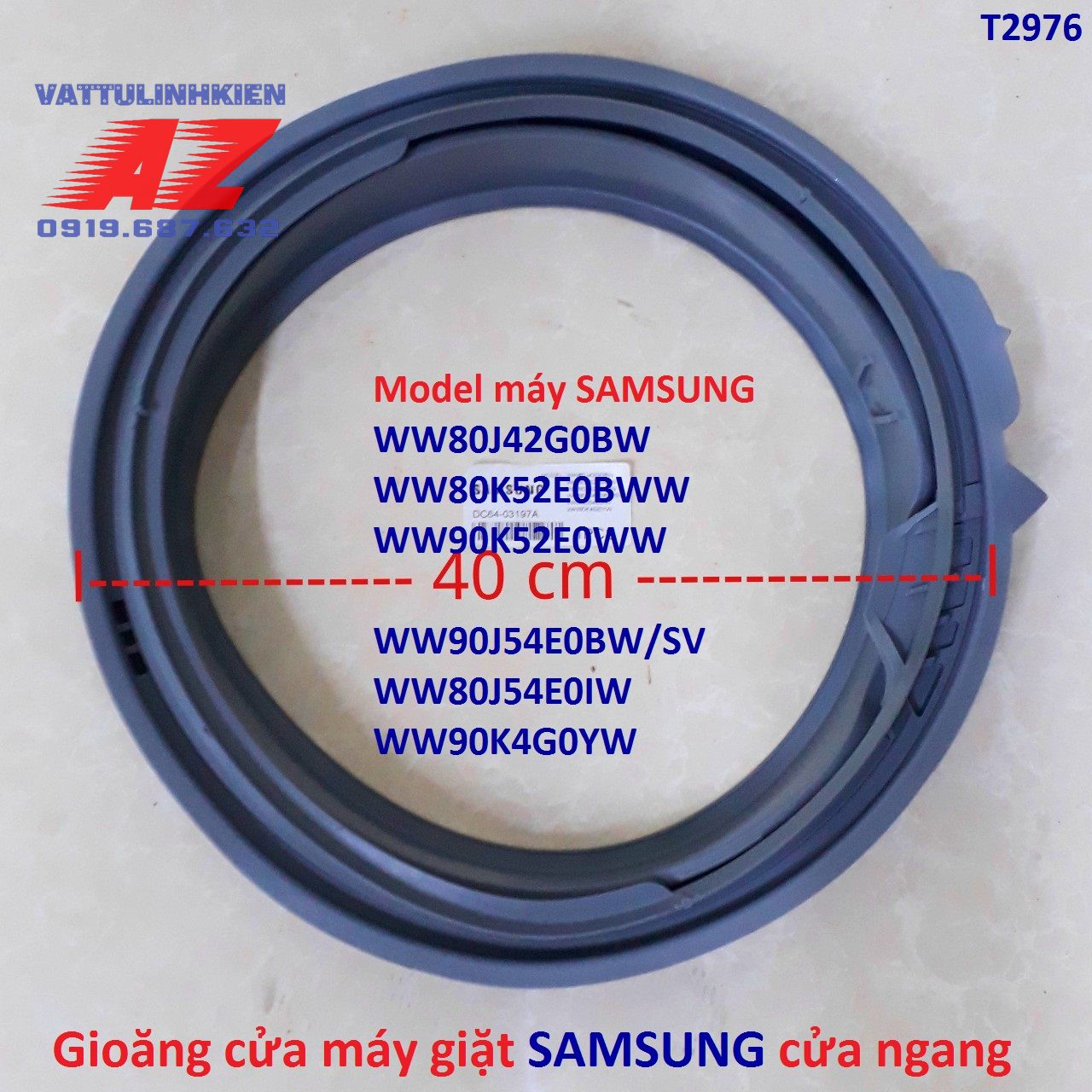 Gioăng cao su cửa cho máy giặt SAMSUNG từ 7-9 kg Model J4-J5-K4-K5-K6