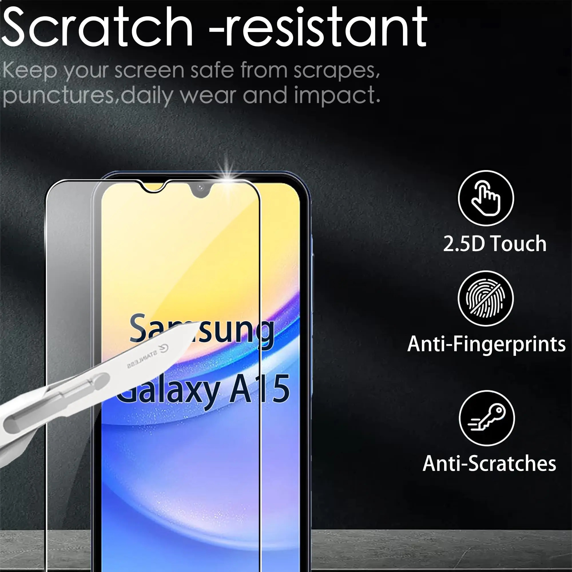 Miếng dán màn hình cường lực SAMSUNG A15