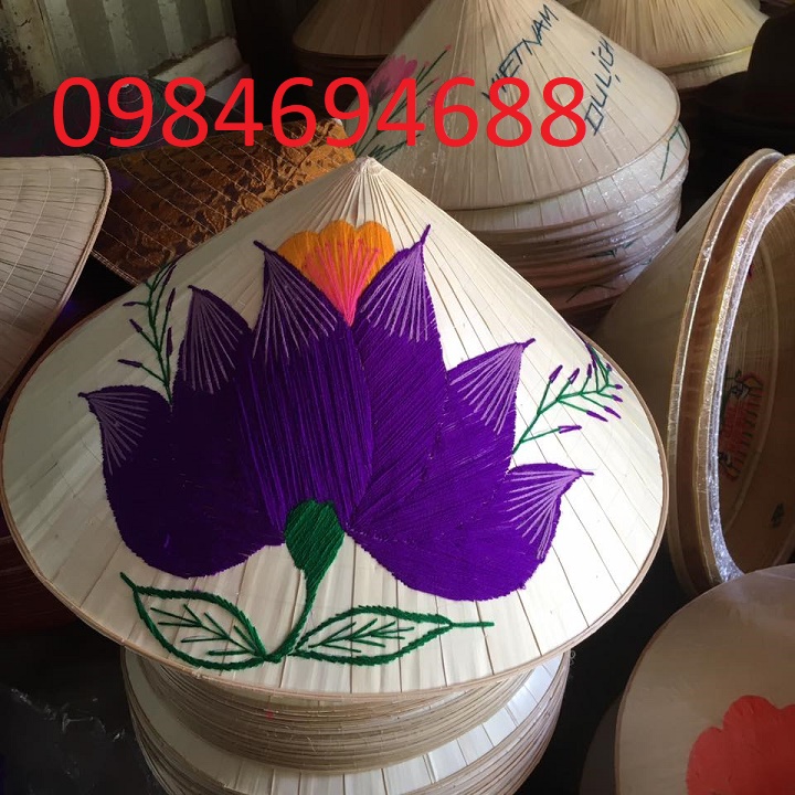 Nón lá huế thêu
