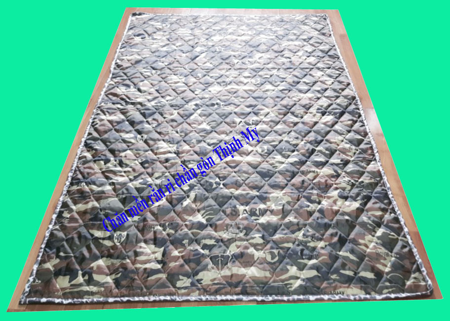 Chăn mền rằn ri chần gòn đa năng Thịnh My