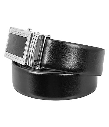 Thắt lưng nam da bò màu đen HK4111