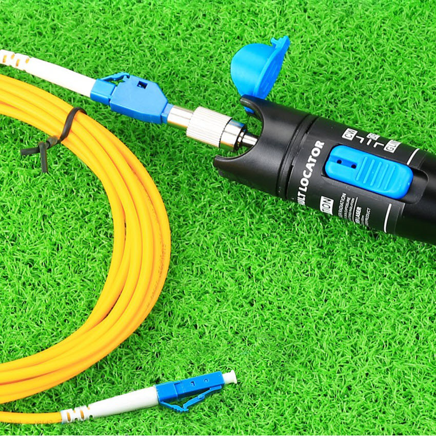Bút dò lỗi sợi cáp quang HT-5km tặng 1 đôi pin