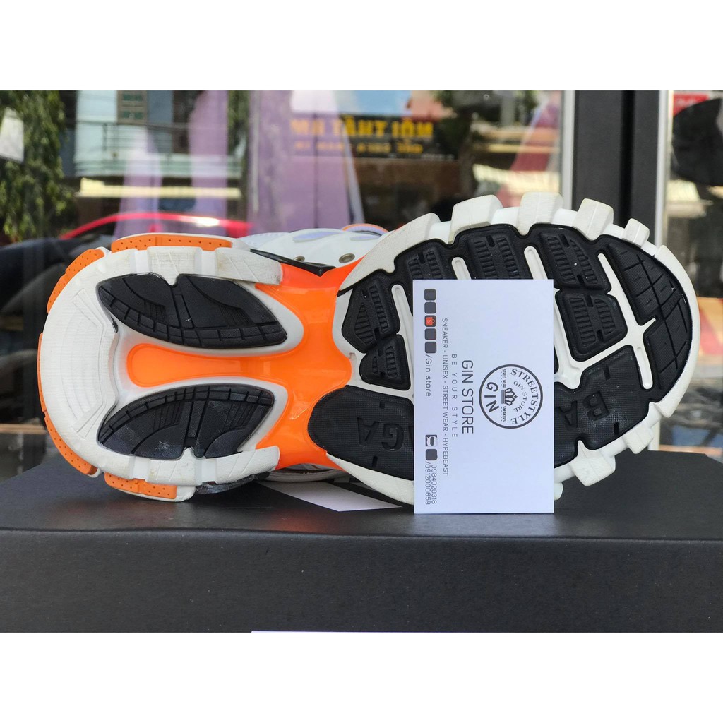 Ginstore - Giày Balenciaga Track 3.0 Orange