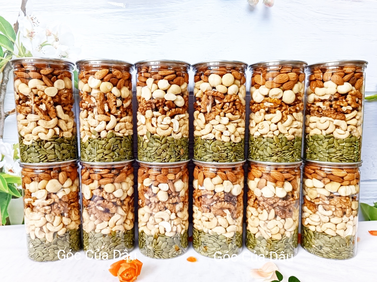 500g Mix Hạt Dinh Dưỡng (Hạnh Nhân, Macca, Điều....)