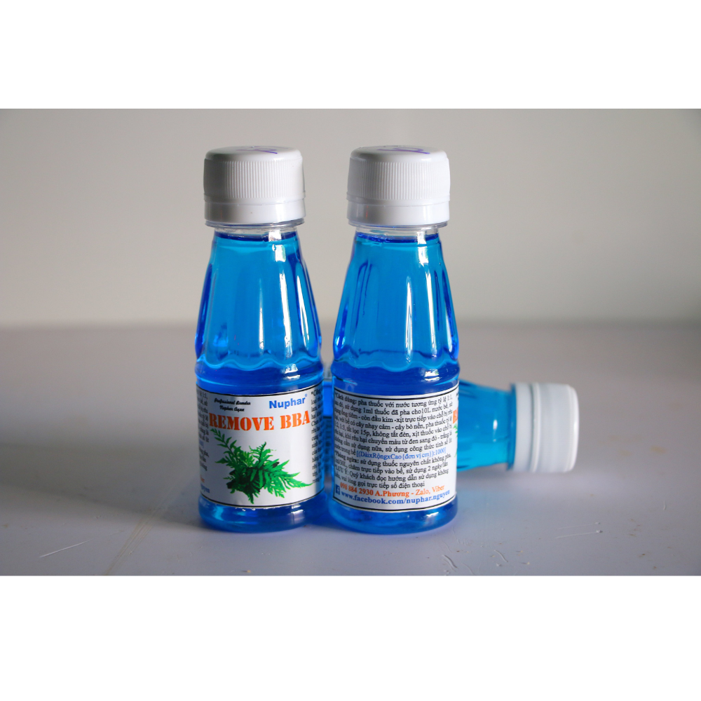 DUNG DỊCH DIỆT RÊU HẠI NUPHAR REMOVE BBA 100 ML CHO HỒ CÁ THỦY SINH