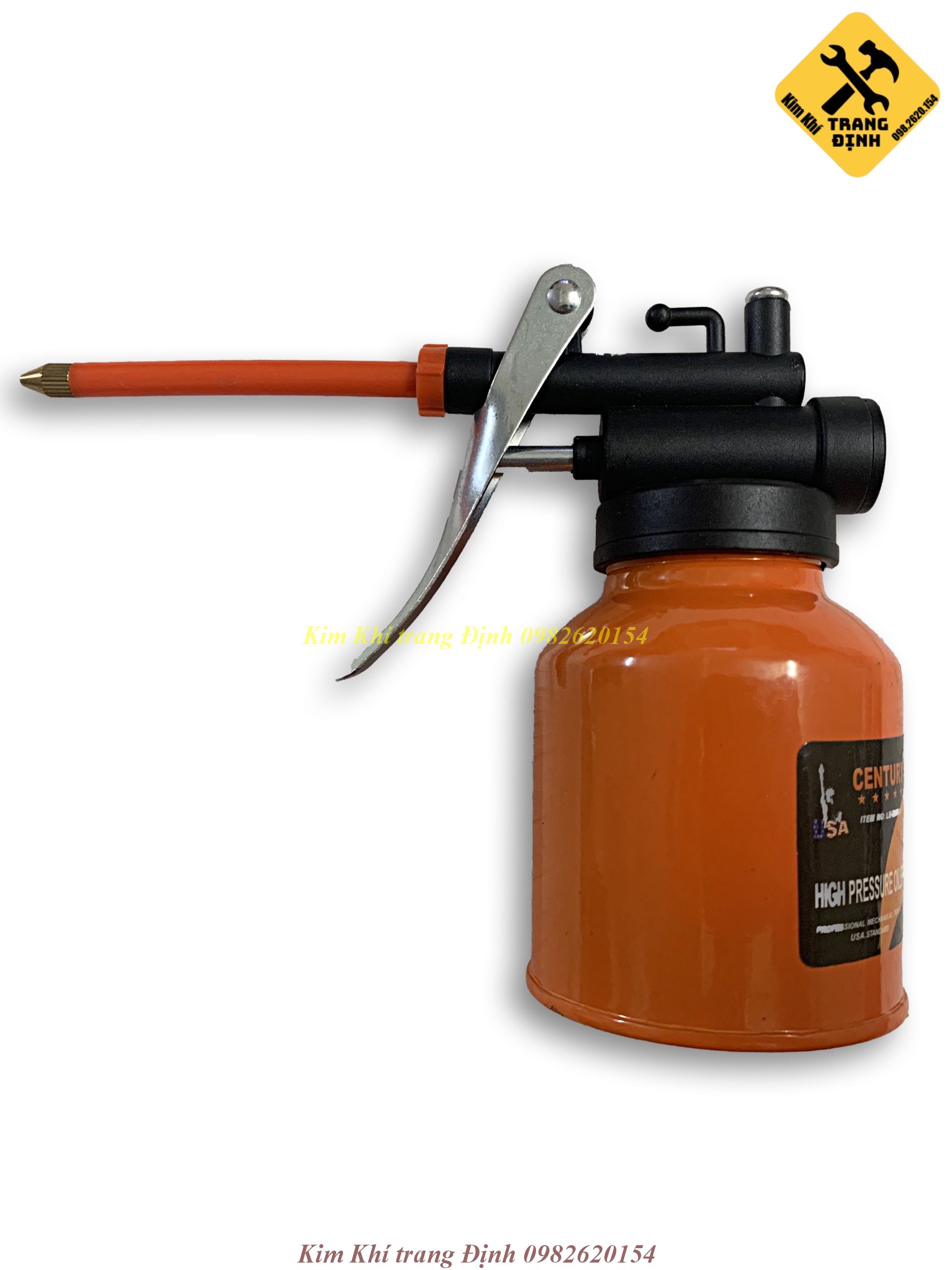 Bình bơm dầu nhớt vịt bơm dầu bằng thép 250cc Century