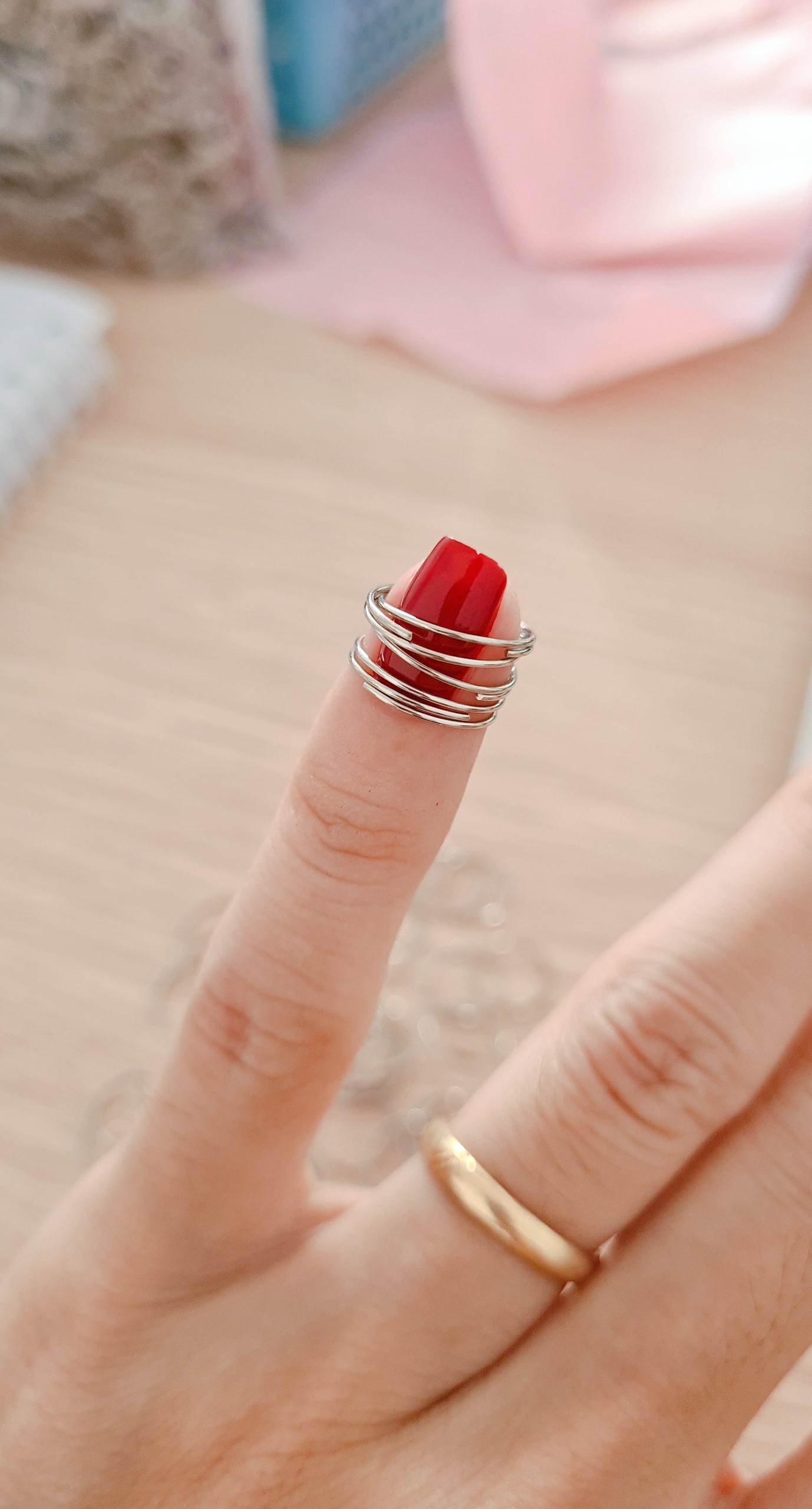50gr khoen 10mm làm móc khóa, làm rèm cửa, handmade