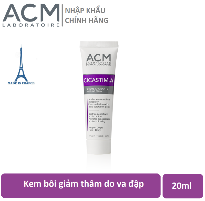 Kem bôi giảm thâm do va đập Cicastim.A Soothing Cream 20ml