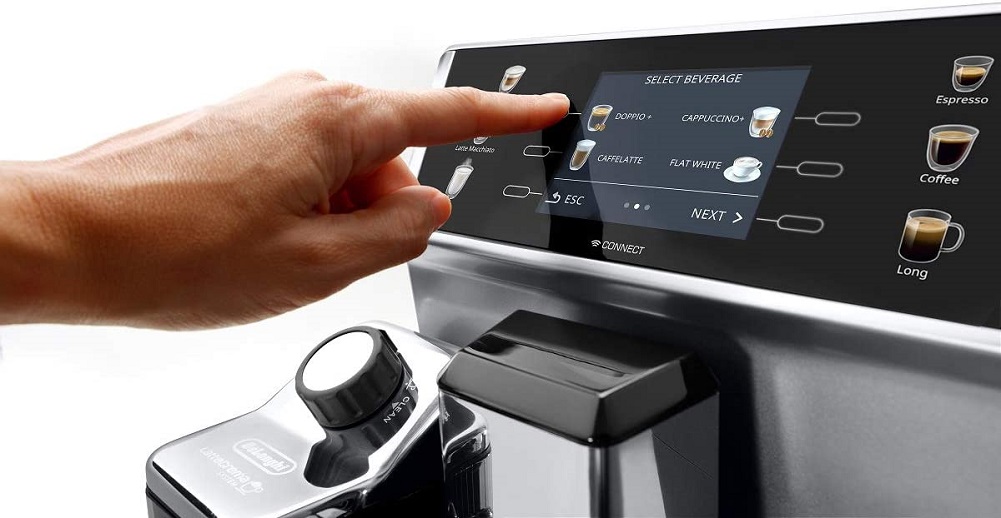 Máy Pha Cà Phê Tự Động DeLonghi PrimaDonna Class ECAM 550.85.MS, Delonghi Coffee Maker, Máy Pha Cafe, Espresso, Capuccino, Kết Nối App, 19 Bar, 2L, Tự Vệ Sinh, Bình Tạo Bọt Rời, Nhập Italy, BH 12 Tháng