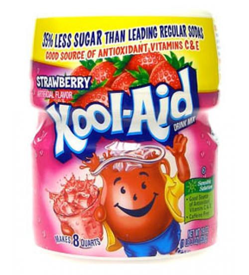 Bột Pha Nước Trái Cây Kool-Aid 538g - Hương Dâu