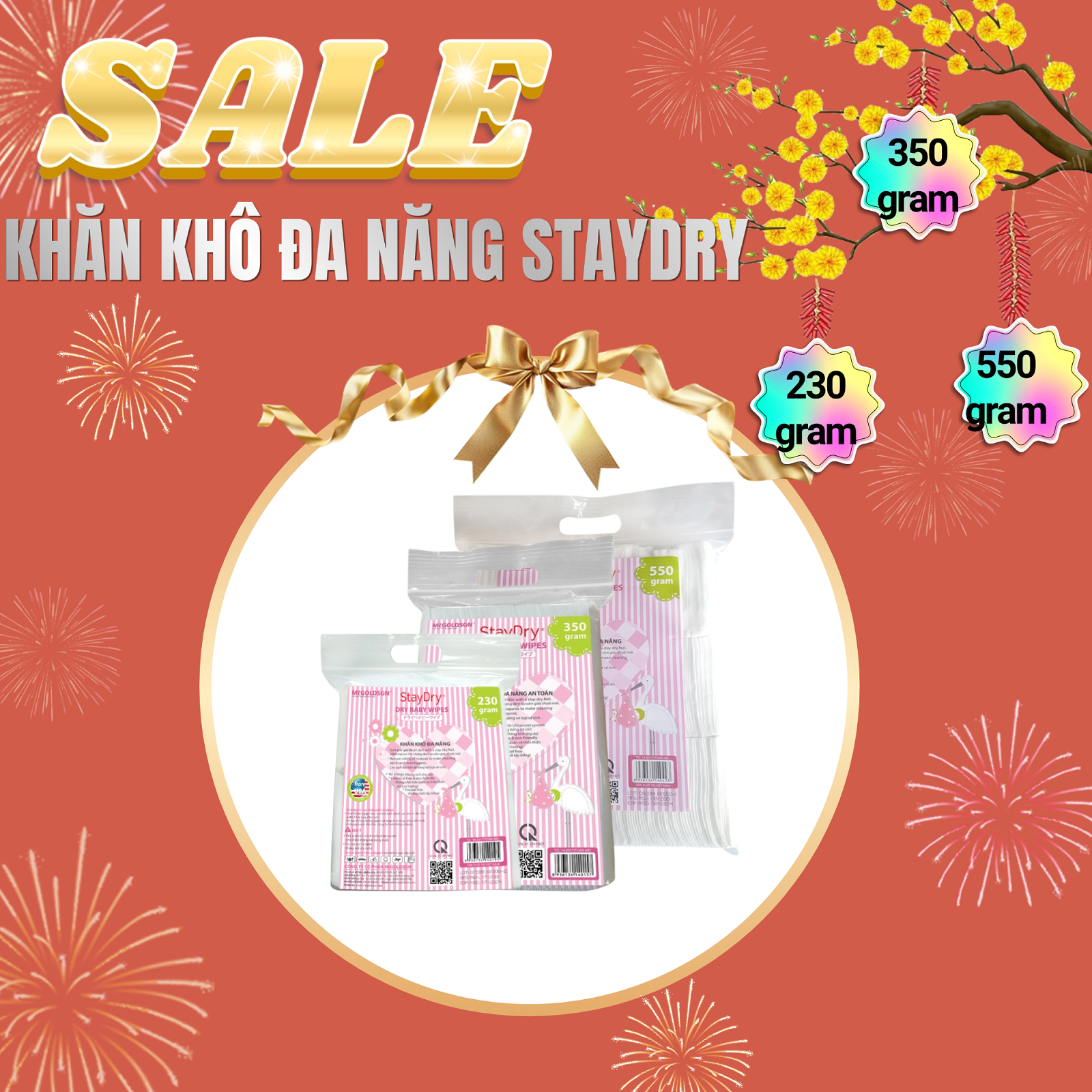 Khăn khô đa năng StayDry (350g)