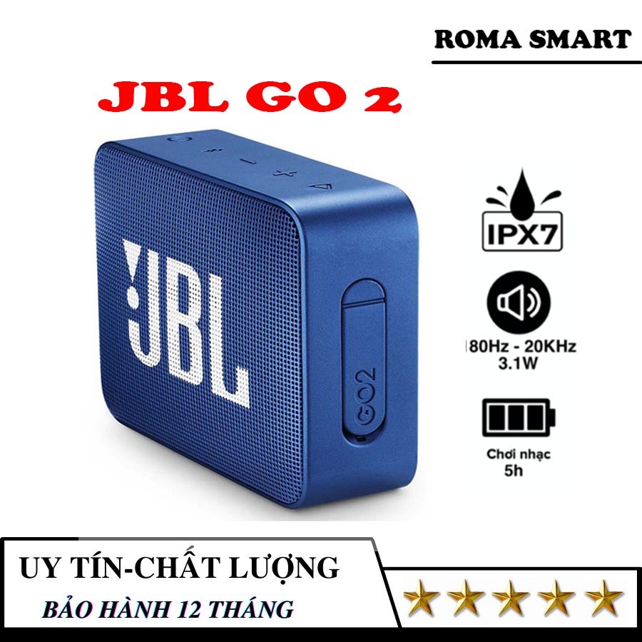Loa Di Động Bluetooth JBL - GO2 Bluetooth Không Dây Bluetooth Không Dây Dành Cho Ios/Android Dành Cho Bluetooth Không Dây Bluetooth Không Dây