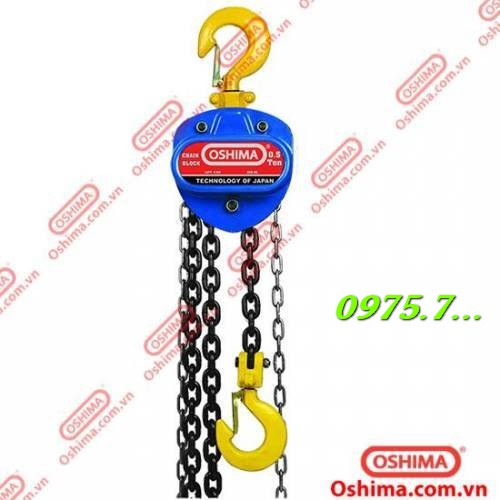 [HCM]Palang nửa tấn Palang Oshima 0.5T (Palang xích Oshima 500kg kéo tay)