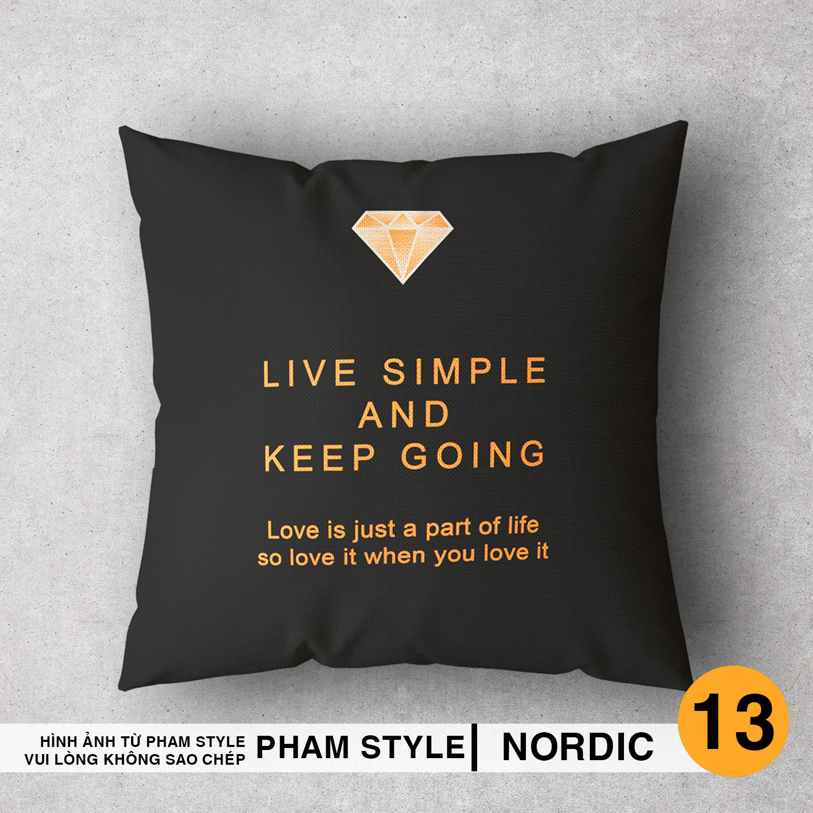 Vỏ Gối Tựa Sofa NORDIC (NO1-20) (45x45cm)