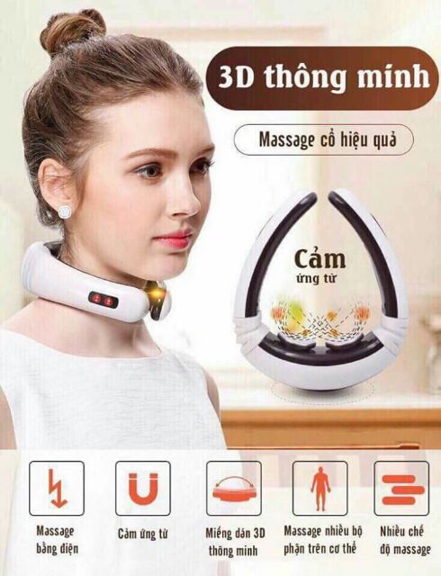 Máy masa cổ 3D