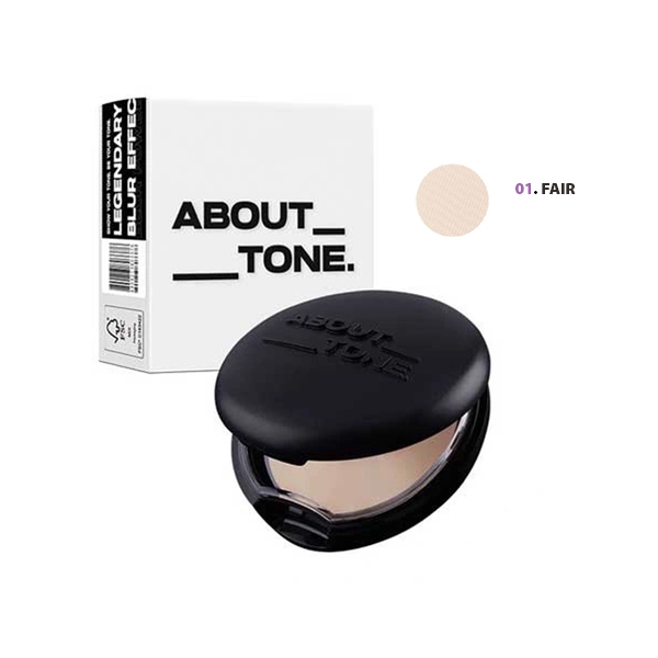 Phấn Phủ ABOUT TONE Legendary Blur Powder Pact 9g