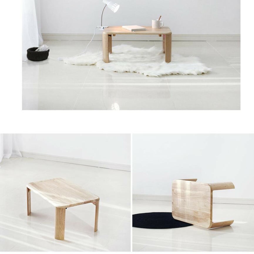 BÀN ĂN KIỂU NHẬT GỖ 60X90