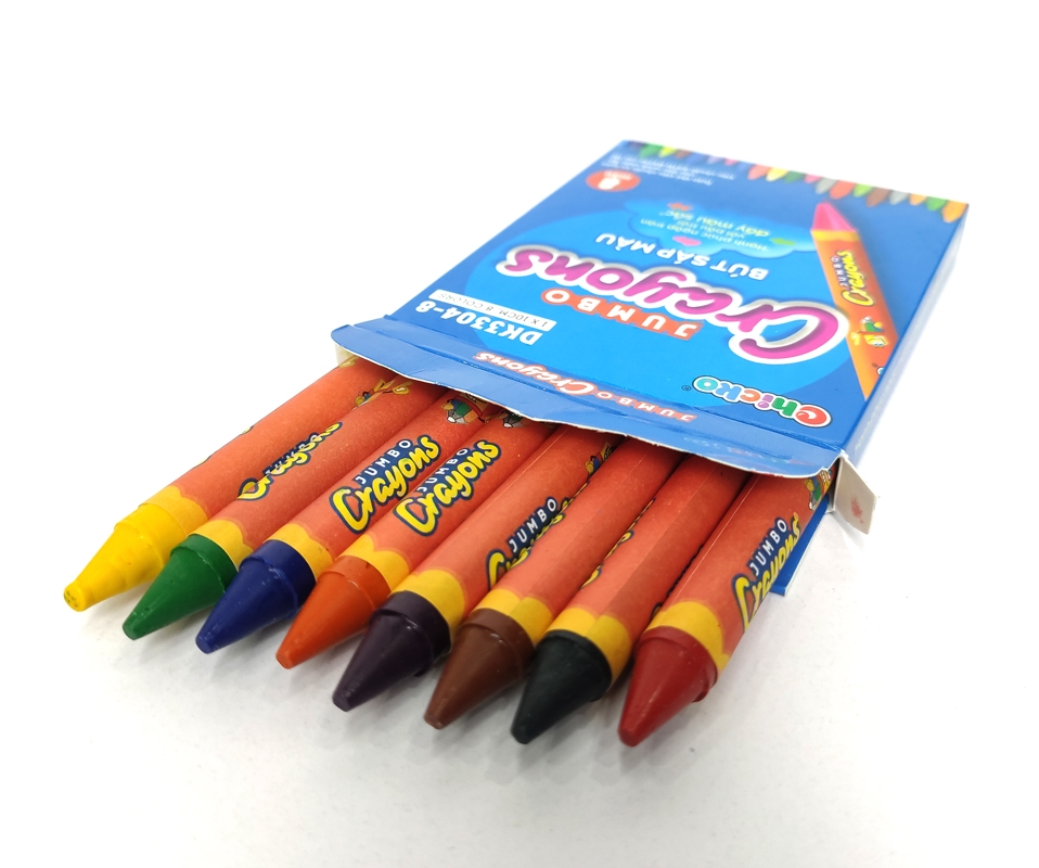 Bút Sáp 8 Màu Jumbo Crayons