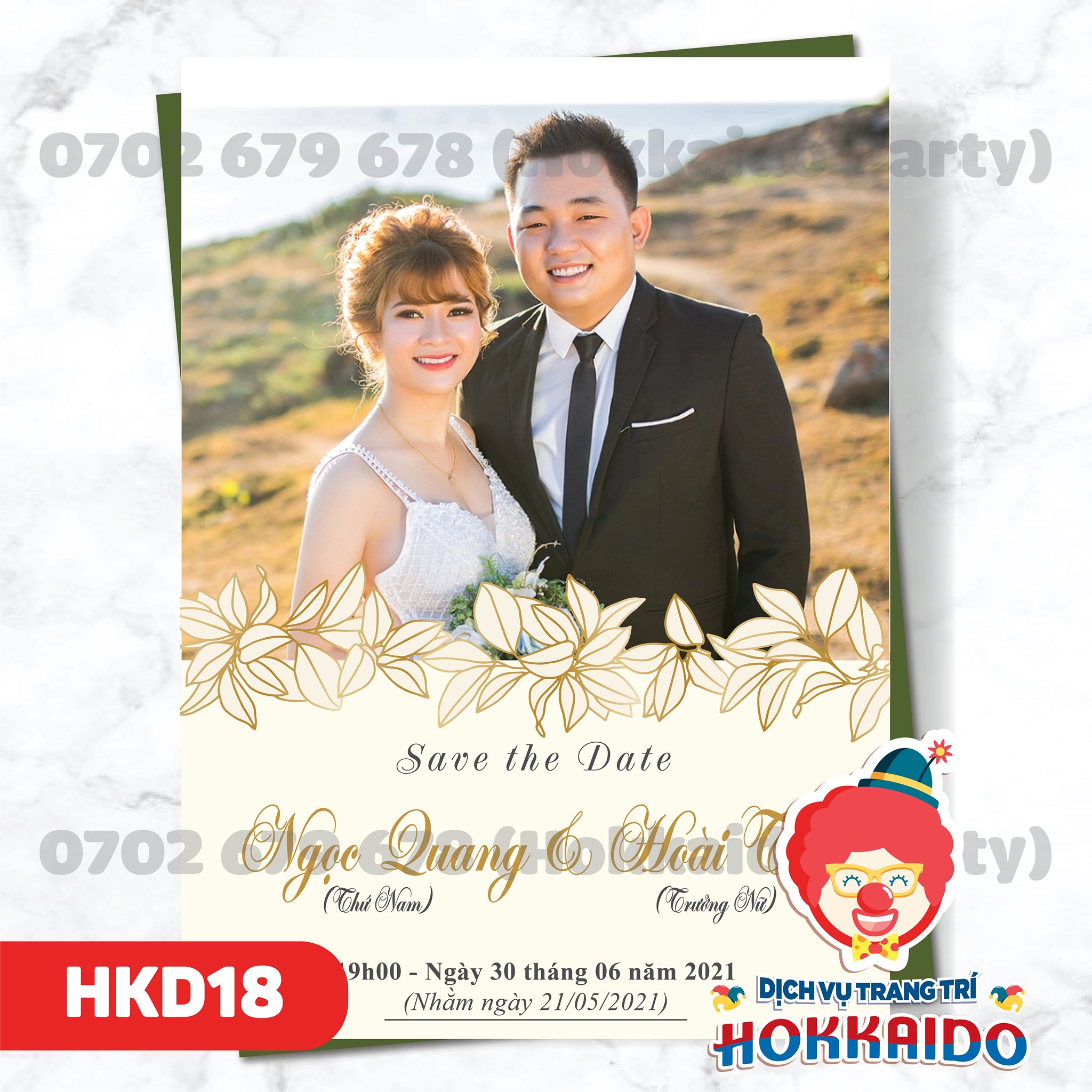 Bảng Để Cổng Cưới